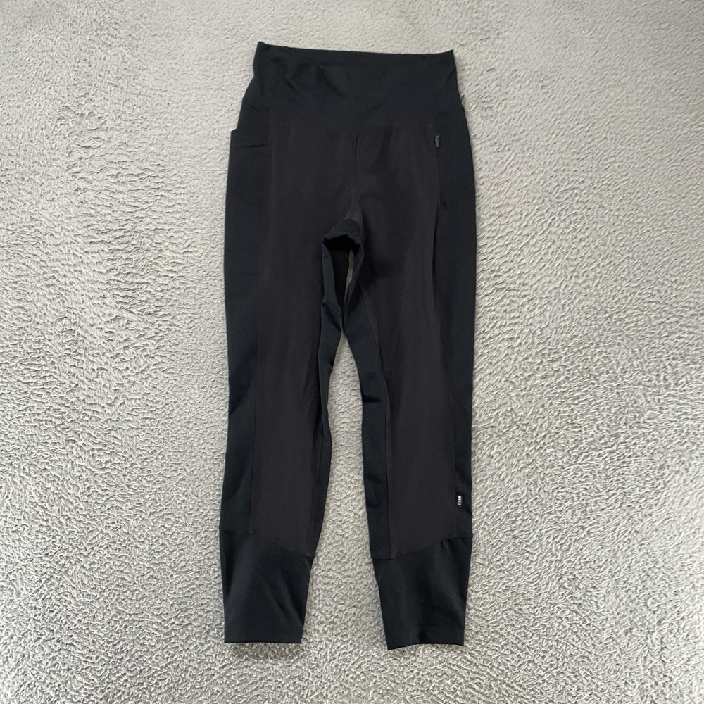 REI Hiking Leggings Womens Small Trail Black Flash Hybrid Pockets Hiking Trail